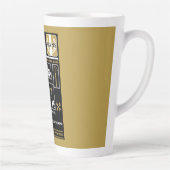 Cadeaus voor atheïsten latte mok (Rechts)