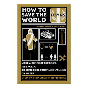 Cadeaus voor atheïsten perfect poster