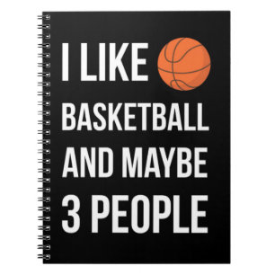 Cadeaus voor bball-spelers sport basketbalteam notitieboek