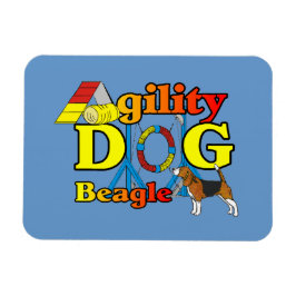 Cadeaus voor Beagle Agility Magneet