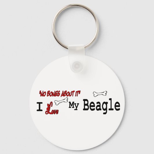 Cadeaus voor Beagle-liefhebbers Sleutelhanger (Voorkant)