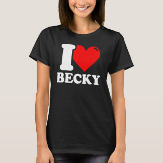 Cadeaus voor Becky - Grappige voornaam T-shirt