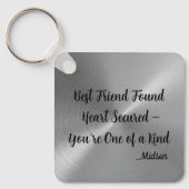 Cadeaus voor beste vrienden sleutelhanger (Voorkant)