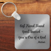 Cadeaus voor beste vrienden sleutelhanger (Voorkant)