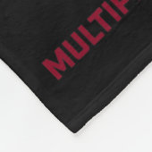 Cadeaus voor bloedkanker kleindochter multipel mye fleece deken (Hoek)