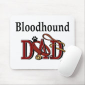 Cadeaus voor Bloodhound Vader Muismat (Met muis)