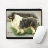 Cadeaus voor Blue Merle Rough Collie Muismat (Met muis)