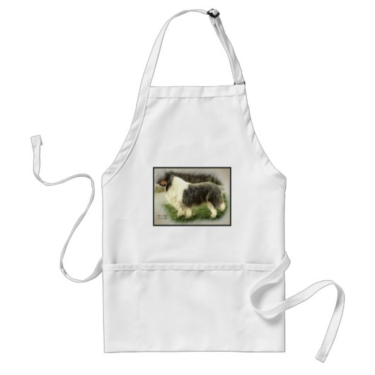 Cadeaus voor Blue Merle Rough Collie Standaard Schort (Voorkant)