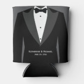 Cadeaus voor bruidsjonkers met blikjeskoeler (Voorkant)