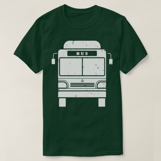 cadeaus voor buschauffeurs 2 t-shirt (Design voorkant)