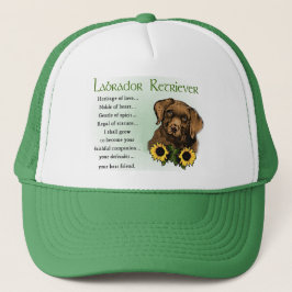 Cadeaus voor Chocolade Labrador Retriever Puppy Trucker Pet