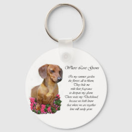 Cadeaus voor Dachshund-liefhebbers Sleutelhanger