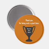 Cadeaus voor de Boss Magnet (Voorkant / Achterkant)