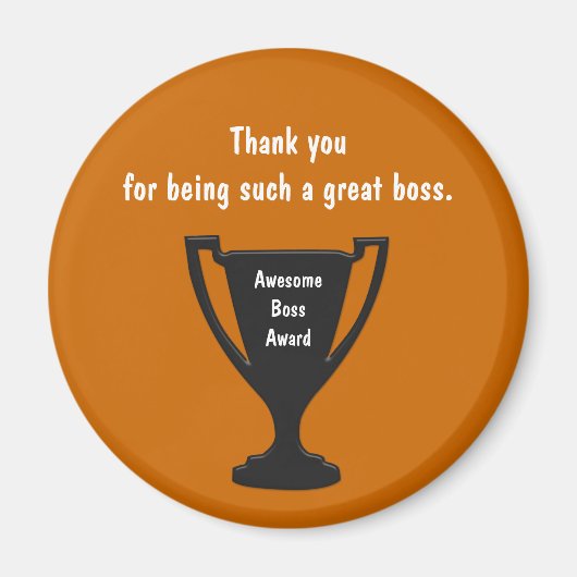 Cadeaus voor de Boss Magnet (Voorkant)