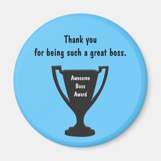 Cadeaus voor de Boss Magnet (Voorkant)