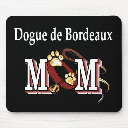 cadeaus voor dogue de bordeaux-moeder muismat (Voorkant)