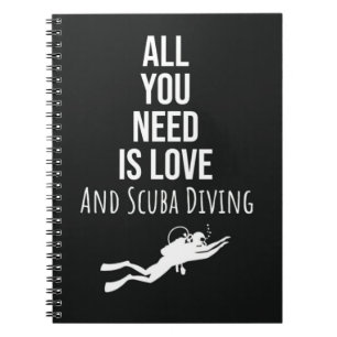 Cadeaus voor duikers Scuba-duiken Snorkelen Sport Notitieboek