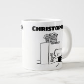 Cadeaus voor een hersteller van een wasmachine met grote koffiekop (Voorkant rechts)