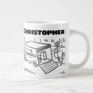 Cadeaus voor een Man van Versies met Naam Grote Koffiekop