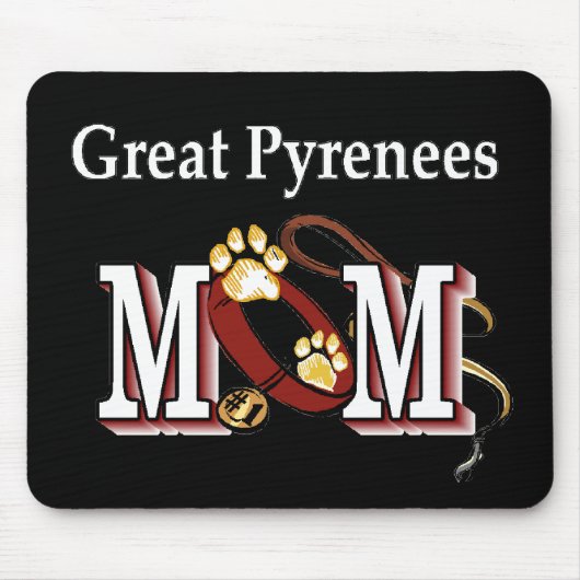 Cadeaus voor eigenaren van Great Pyrenees Muismat (Voorkant)