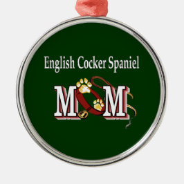 Cadeaus voor Engelse Cocker Spaniel Moeders Metalen Ornament