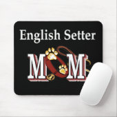 Cadeaus voor English Setter-moeders Muismat (Met muis)