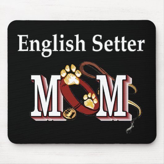 Cadeaus voor English Setter-moeders Muismat (Voorkant)