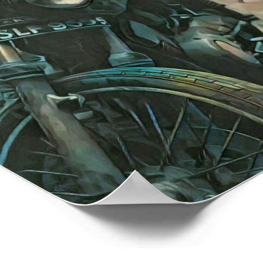 Cadeaus voor fietsers poster (Hoek)