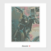 Cadeaus voor fietsers sticker (Vel)