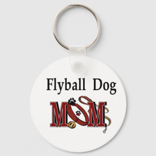 Cadeaus voor Flyball-hondmoeder Sleutelhanger