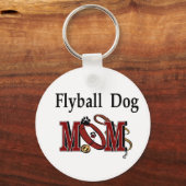 Cadeaus voor Flyball-hondmoeder Sleutelhanger (Voorkant)