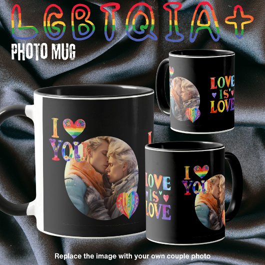 Cadeaus voor Gay Trans LGBTQIA Koppels Gepersonali Mok