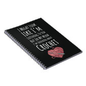 Cadeaus voor gehaakte liefhebbers haken voor haar notitieboek (Rechterzijde)