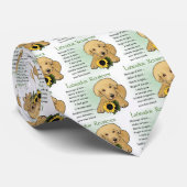 Cadeaus voor gele Labrador Retriever-puppy's Stropdas (Opgerold)