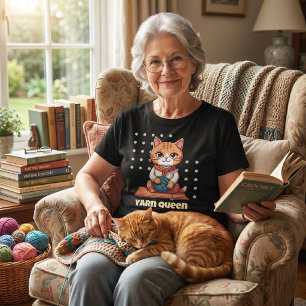 Cadeaus voor gepensioneerde katten voor oma die ha t-shirt