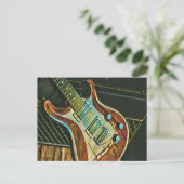 Cadeaus voor gitarist briefkaart (Staand voorkant)