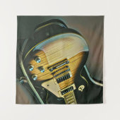 Cadeaus voor gitarist wandkleed (Voorkant (horizontaal))