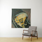 Cadeaus voor gitarist wandkleed (In Situ (horizontaal))