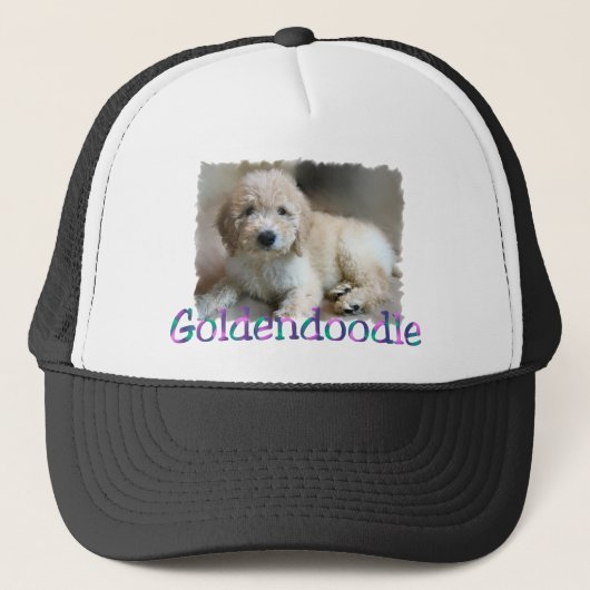 Cadeaus voor Goldendoodle-liefhebbers Trucker Pet (Voorkant)