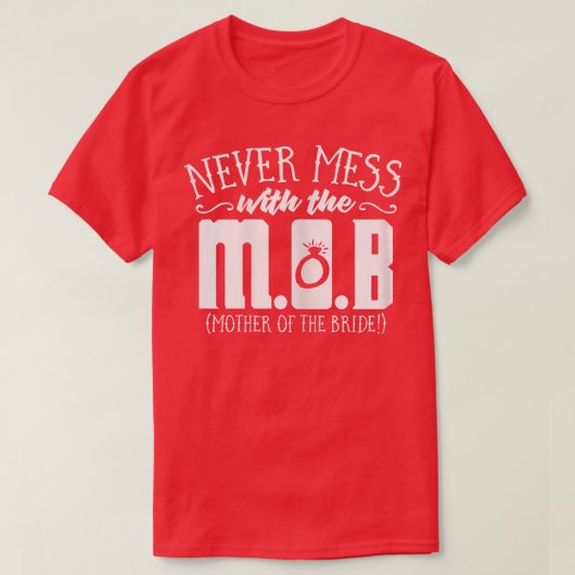 Cadeaus voor grappige moeder van de bruid Dames M T-shirt (Design voorkant)