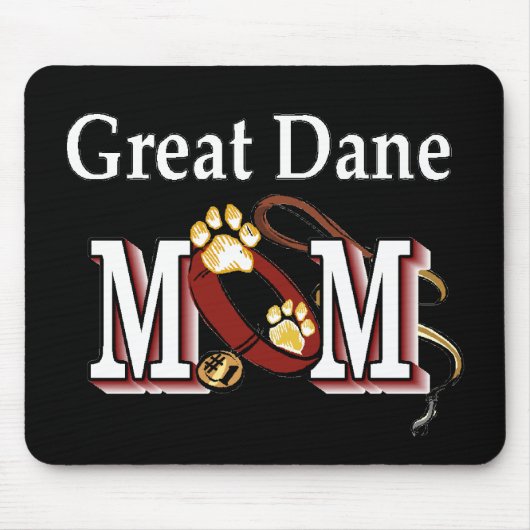 Cadeaus voor Great Dane Moeders Muismat (Voorkant)