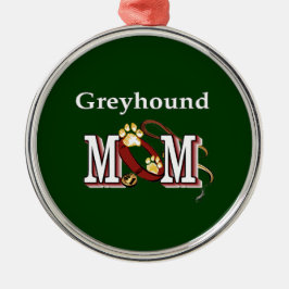 Cadeaus voor Greyhound-hondmoeders Metalen Ornament
