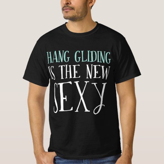 Cadeaus voor Hang Gliding liefhebbers T-shirt (Voorkant)