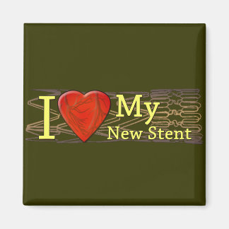 Cadeaus voor hartinugwinning | Stent T-shirts Magneet