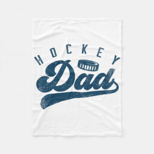 Cadeaus voor Hockey Papa Vaderdag Fleece Deken