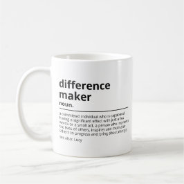 Cadeaus voor iemand die verschil maakt - Erkenning Koffiemok