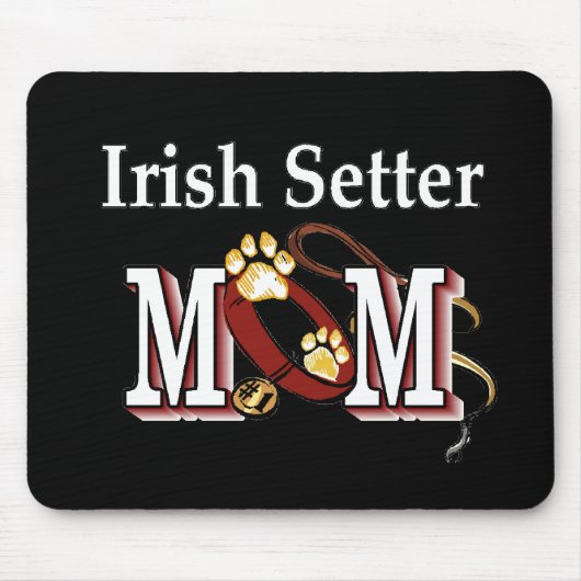 Cadeaus voor Ierse Setter-moeders Muismat (Voorkant)