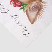 Cadeaus voor kerstpuppy Dog Tissuepapier (Detail)