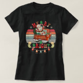 Cadeaus voor kerstT-shirt, Merry en Bright T-shirt (Design voorkant)