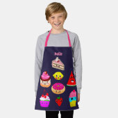 Cadeaus voor kleindochter die van koken houdt schort (Gedragen)